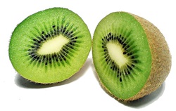 Kiwi aufgeschnitten