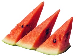 Wassermelonen Stücke