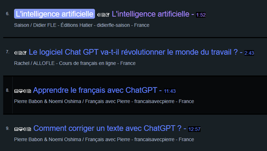 Le Point du FLE - Links zu Ressourcen